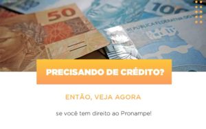 Precisando De Credito Entao Veja Se Voce Tem Direito Ao Pronampe - Contabilidade em Palmas - TO | DMC Contabilidade