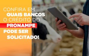 Confira Em Quais Bancos O Credito Pronampe Ja Pode Ser Solicitado - Contabilidade em Palmas - TO | DMC Contabilidade
